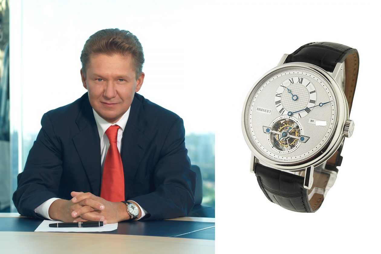 Aleksiej Miller and Breguet / photo: essentialwatches