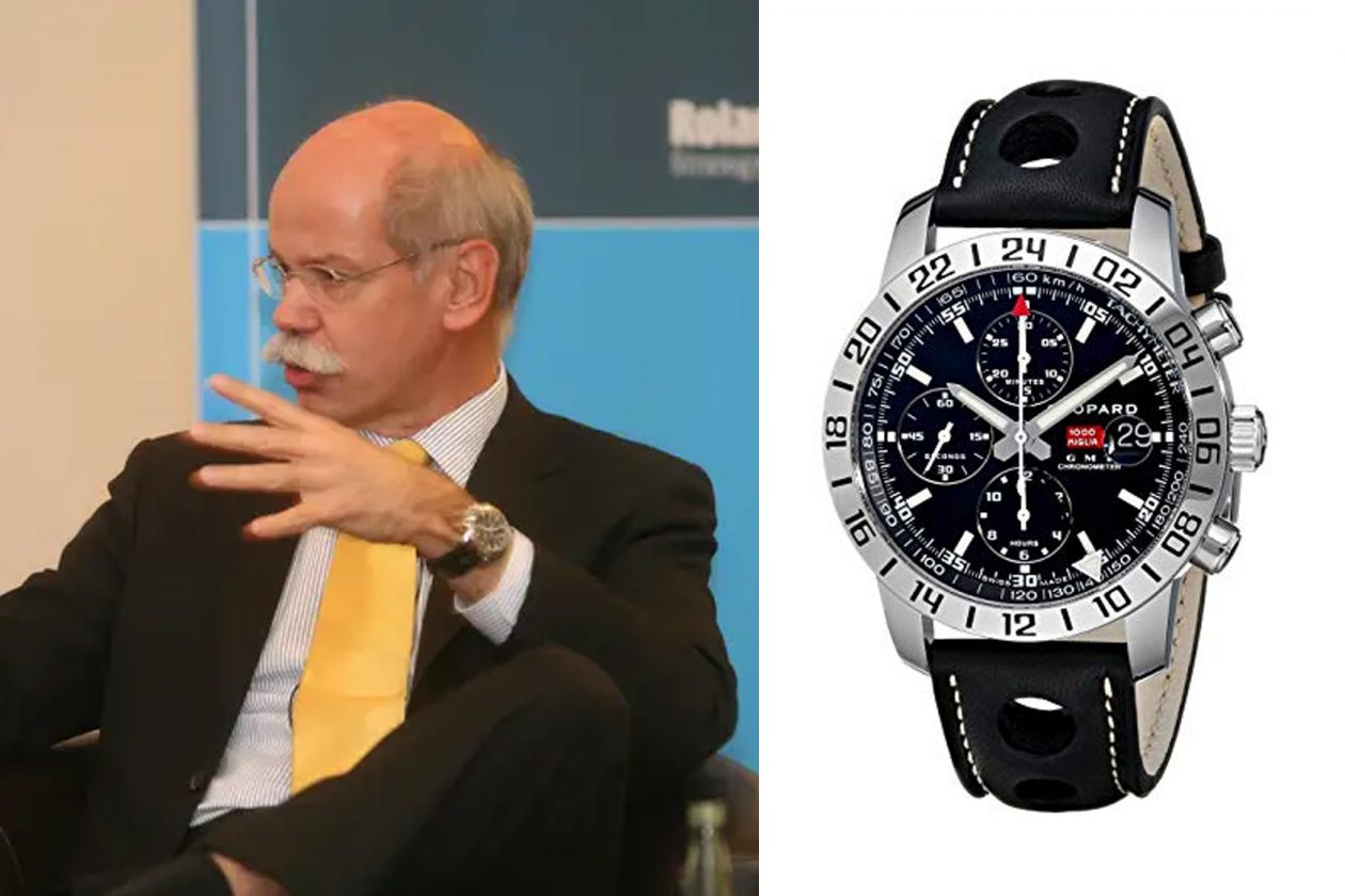 Dieter Zetsche and Chopard / photo: insider.com