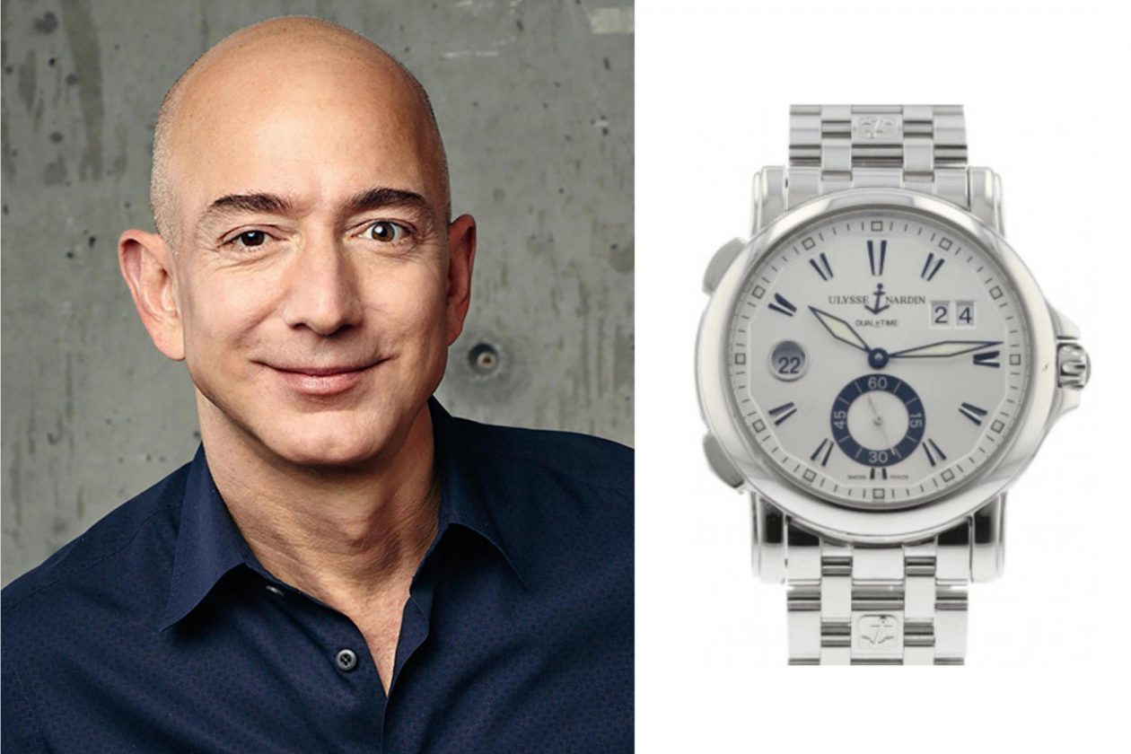 Jeff Bezos and Ulysse Nardin / photo: press materials