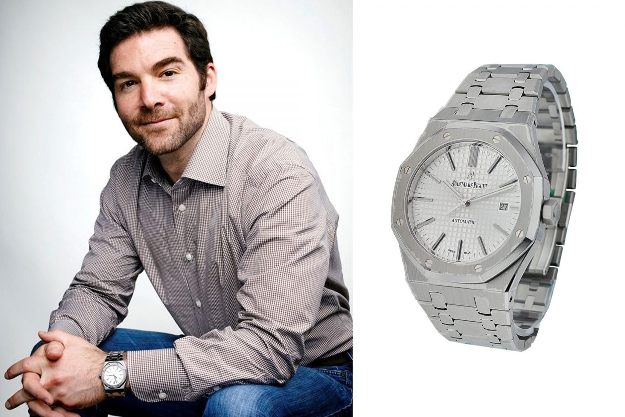 Jeff Weiner and Audemars Piguet / photo: essential-watches.com