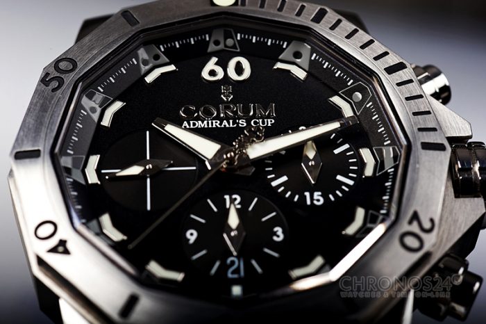 Review CORUM Admiral’s Cup Seafender 46 Chrono Dive [live pics, price]