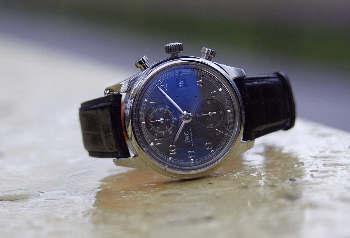 Iwc portuguese chronograph classic sale